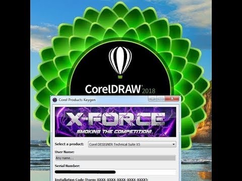 Coreldraw 2018 serial number and activation code